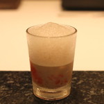 カンテサンス - トマトと香茸のスープ　(2014/09)