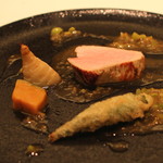 カンテサンス - ラングドック産 乳飲み仔牛の３時間ロースト　(2014/09)