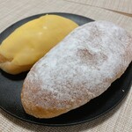 カンテボーレ - 料理写真:もっちり揚げパン（シュガー）＆瀬戸内レモンのクリームパン