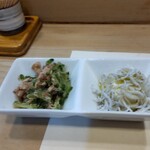 鮨処 匠 - 突き出し　ゴーヤとしらす豆腐