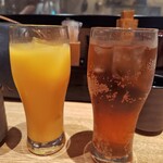 306511409 - オレンジジュース・ジンジャーエール