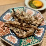 炉ノ骨頂 - 鶏せせり　月見ポン酢
