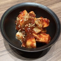 焼肉グレート 宇都宮駅前店 - 長芋キムチ