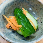 多賀城亀喜寿司 - 漬物