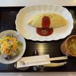 洋食バル Kagasaki - 料理写真:オムライスセット