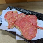 いけこうどん - 紅しょうが天