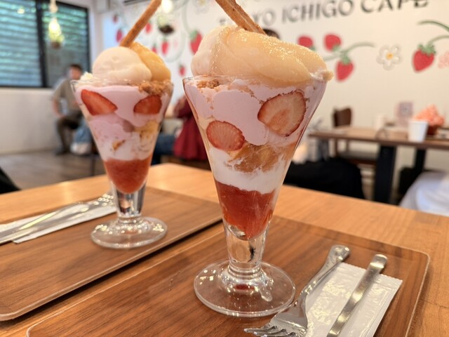 Tokyo Ichigo Cafe - Bubaigawara/Cafe | Tabelog