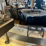 炭火ハンバーグ たてはん - 奥ではんばーぐすたんばいわん！