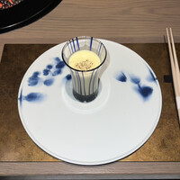 焼肉牛印 神楽坂店 - とうもろこしの冷製ポタージュ