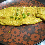 ネパール家庭料理 ホワイトヒマラヤ - ネパールオムレツ　￥550