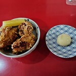 中華そば　まるせい - からあげ３ヶ