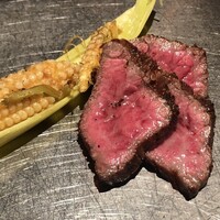 Salon du Kuma3 北新地 - メインのステーキ
