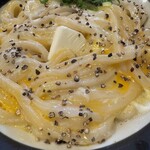 うどん 丸香 - 釜たまカルピスバター