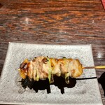 YAKITORI 燃 es - 《おまかせコースの追加》ハラミと葉にんにく