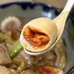だしと麺 遊泳 - 絶品味玉！