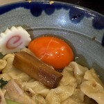 だしと麺 遊泳 - 青森の真赤卵（マッカラン）