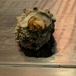 くずし鉄板 あばぐら - 栄螺羅臼昆布の出汁②