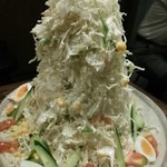 Yakiton Chikuzenya - バカ盛りサラダ
                        