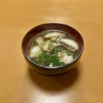 やき鳥 宮川 - 鳥スープ