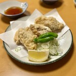 やき鳥 宮川 - 鳥のから揚げ