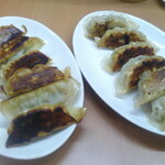 福慧源 - ウーロン茶 氷抜き ＆ 焼き餃子 ＆ 野菜焼きそば ＆ ゴマ団子