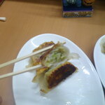 福慧源 - ウーロン茶 氷抜き ＆ 焼き餃子 ＆ 野菜焼きそば ＆ ゴマ団子