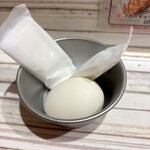 白樺山荘 - ゆで卵はサービス