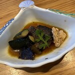 胴搗自家製粉 手打蕎麦 地慈 - ニシン　カマスのたまご　ズッキーニ