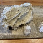 胴搗自家製粉 手打蕎麦 地慈 - そばがき