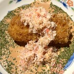 炭焼き 山鳥 - カニコロッケ
