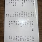 雷電食堂 - メニュー②