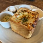 珈琲　池田屋 - 【モーニング】パングラタン　ドリンク代＋400円