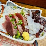 海鮮料理の店　岩沢 - セットにはお刺身も付いています!! 2025/2/17