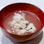 うを徳 - 2025.6 淡路産鱧しゃぶ（出汁は、鱧の骨、利尻昆布、鮪節）