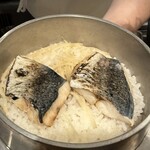 あじふらい てしお - かまどあじ飯