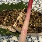 あじふらい てしお - あじ実山椒焼き