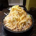 麺や 久 - カネシ醤油　1,050円（野菜マシ）