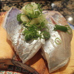 回転すし北海道 - あじ