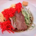 博多天神 - 冷し中華４００円辛子多め(2014.9.13)