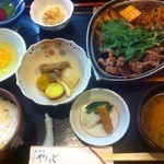 肉の山本 - すき焼き御膳1500円