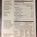 Fat Witch Bakery - パッケージ（ウラ）