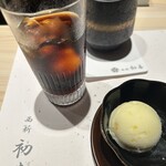 西新初喜 本店 - シャーベットと珈琲