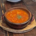 オオミヤバル - スペイン風モツ煮込　690円