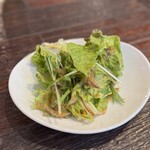 オオミヤバル - グリーンサラダ　取り分け