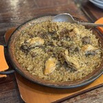 オオミヤバル - 牡蠣とポルチーニ茸のリゾット　2,550円