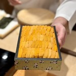 恵比寿 鮨 ふじまさ - 雲丹