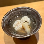 恵比寿 鮨 ふじまさ - 鱧しゃぶ