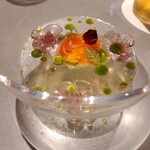 Gracia - トマト味の冷製スープ