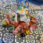 Del Mar COMEDOR Y TERRAZA - ガシリア風サラダ