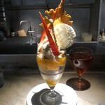 PATISSERIE ASAKO IWAYANAGI - パルフェビジュー® トロピカル（ドリンク付） 6,820円（税込）